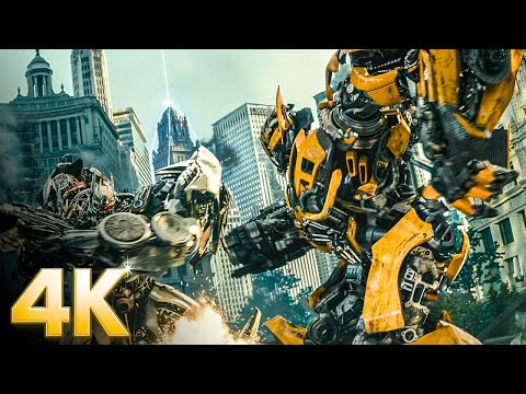 Autobots Unite! Best Battles from Transformers 1–3 💥 4K