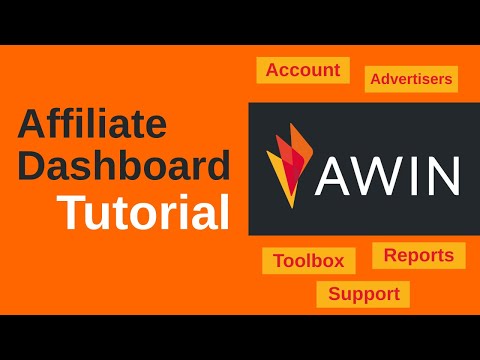 Awin Affiliate Dashboard Tutorial [2026] | Step by Step Guide