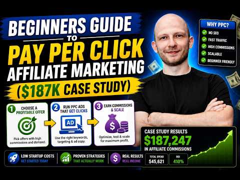 Beginners Guide to Pay Per Click Affiliate Marketing ($187K Case Study) #payperclick #paidads