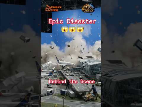 Behind the Destruction: How AI Creates Epic Disaster Scenes 🎬 |  Movie BTS #bts #ai  #aimovie #