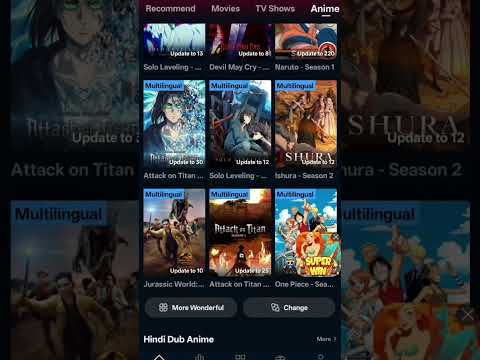Best App For New movies Watching Hindi dubbed Tv Shows and Anime in hindi. All in One's
