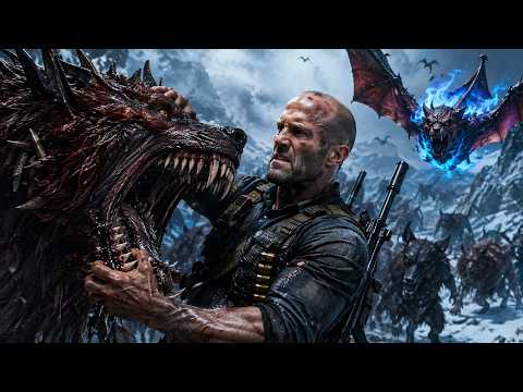 Best Survival Movie: Giant Wolves And Blue Flame Bats Eat The Team In The Snow！
