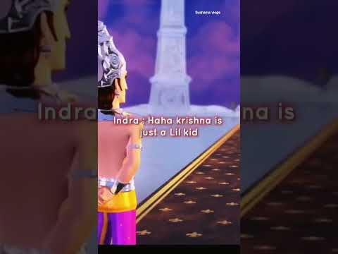 bhrama and Indra dev disrespect lord Krishna ❤️🤦 #Krishna show truth #littlekrishna #shorts