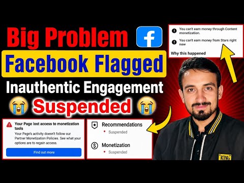 Big Problem – Facebook Pages Flagged – Monetization Suspended – Recommendation Suspended
