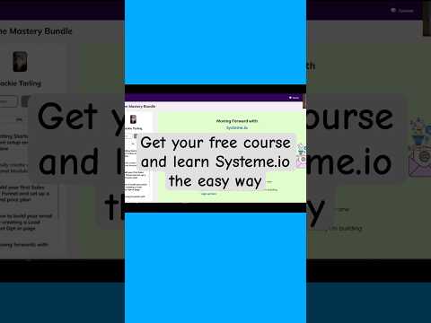 Build your online business with Systeme.io – Free Account + Bonuses