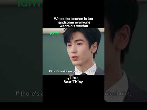 But he's already TAKEN! #iQIYI #TheBestThing #爱你 #ZhangLingHe #张凌赫 #XuRuoHan #徐若晗 #cdrama