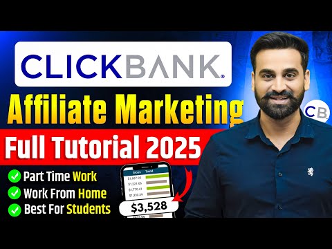 Clickbank Affiliate Marketing For Beginners || Full Tutorial 2025