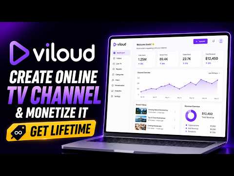 Create an Online TV Channel & Monetize Your Video Content – Viloud Lifetime Deal 2026