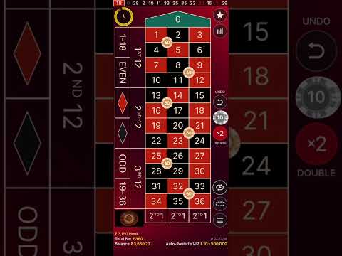 DAILY EARNING 5000/-  ROULETTE NEW GAME Casino #casino #roulette #life #online