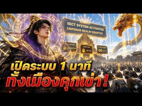 อนิเมะจีนพากย์ไทย เขาเพิ่งเปิดระบบได้ไม่กี่นาที…ก็กลายเป็นมหาจักรพรรดิแล้ว!#อนิเมะจีน