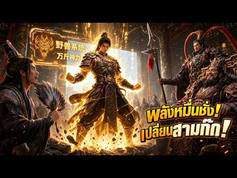 อนิเมะจีนพากย์ไทย เขาได้รับพลังมหาศาลจากระบบ…แล้วเริ่มเปลี่ยนประวัติศาสตร์สามก๊ก!#อนิเมะจีน