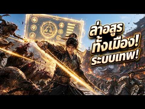 อนิเมะจีนพากย์ไทย เพิ่งทะลุมิติก็ปลุกระบบล่าอสูร…ก่อนฟันปีศาจทั้งเมืองเพียงลำพัง!#อนิเมะจีน