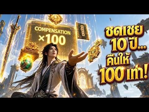 อนิเมะจีนพากย์ไทย EP 1+2  ระบบค้าง 10 ปี…ตื่นมาชดเชยพลังจักรพรรดิให้ทันที!