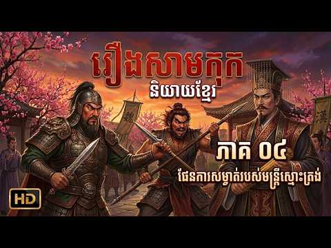 រឿងសាមកុក ភាគ ០៤ – ផ្ដោតលើការប្រមូលផ្ដុំសម្ព័ន្ធមិត្ត ១៨ ច្រកទ័ព | Samkok Khmer Ep 04