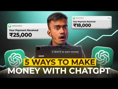 ⁠⁠5 Ways To Make Money With ChatGPT As A Student | Vaibhav Kadnar