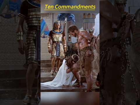 ⚖️ The Ten Commandments (1956) | Moses Confesses, Pharaoh’s Fury & Exile to the Desert 🏜️🔥👑
