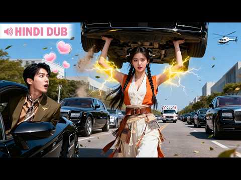 【Hindi Dubbed】No One Helps Ambulance, Until Skinny Girl Lifts Car 1-Handedly & CEO Falls For Her!