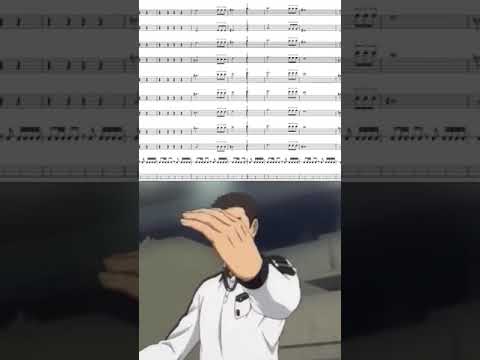 ハイキュー　宮侑のサーブ前吹奏楽