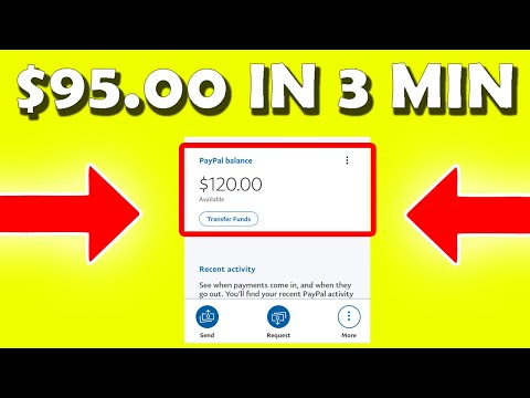 Earn $95 Every 2 Minutes in PayPal Money! Free PayPal Money (Make Money Online 2021)