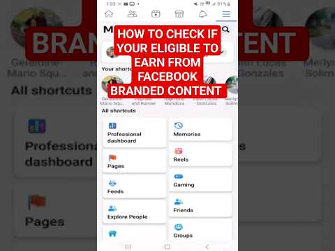 Earn from Facebook Branded Content #facebookmonetizationupdate #fbreelsmonetization #fbtrending