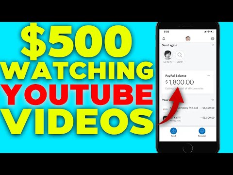 Earn Over $500 Just By Watching Youtube Videos | PayPal Money (Make Money Online)