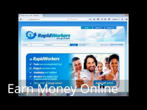 Earn Real $10 to $20 a day with Rapid Workers