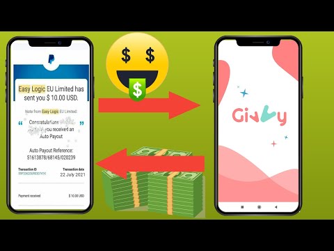 earn with givvy perday $5 – $10 new update Withdrawal method.
