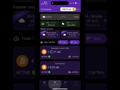 Easy  Way to Mine Free Bitcoin 2025, Free Bitcoin Mining 2025 with Bitcoin Mining (Crypto Miner) App