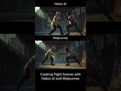 Epic Fight Scenes Created with Hailuo AI & MidJourney!