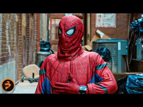 Epic Scenes Featuring Tom Holland | SPIDER-MAN: HOMECOMING