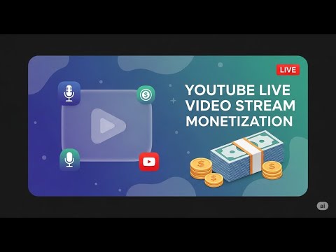 💰 Go live. Get Paid! Unlock YouTube Live Video Stream Monetization