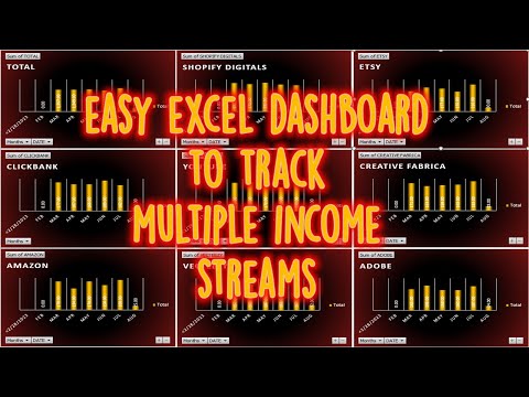 💲💲💲Learn how to Create a Dashboard to Track Income Streams💲💲💲