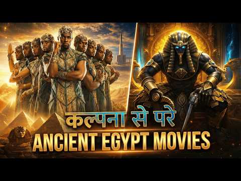🔥 TOP 9 Egyptian Mythology Movies in Hindi | Gods, Pyramids & Epic Battles