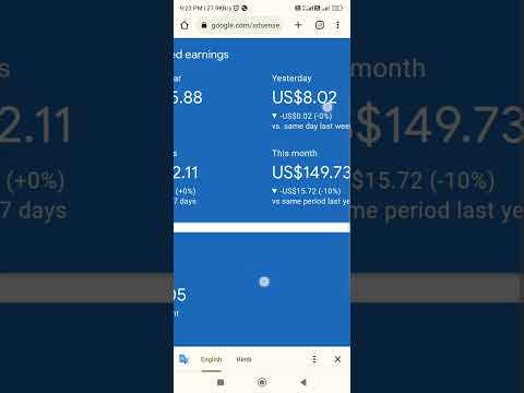 🔴 Live AdSense Earning Proof | Google AdSense Earning Revealed | Blogger Ravi #shorts #adsense