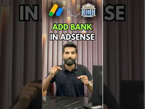 😱 Don’t Miss This! Add Bank to AdSense & Get Paid Fast