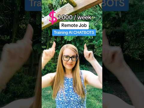 🤑$1,000 per week REMOTE JOB Using AI🤑 #sidehustle #business #money #ai #remote #work #motivation