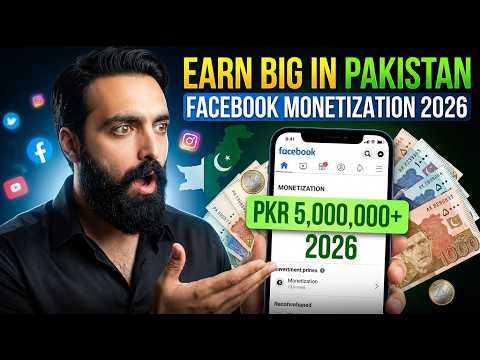 Facebook Content Monetization in Pakistan | How to Earn Money from Facebook 2026