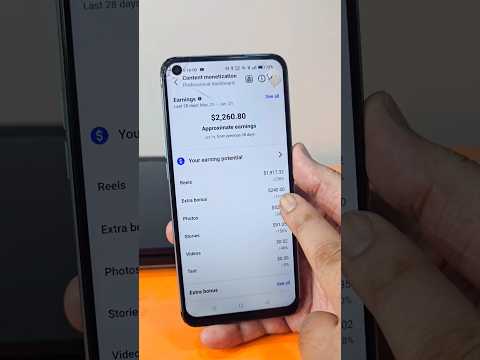 Facebook earning Proof 😱 live proof ✅ #facebook