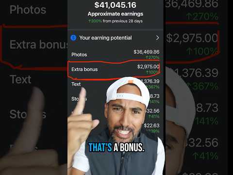 Facebook Paid Me a $2,975 Bonus (Here’s Why)  #facebookcontentmonetization