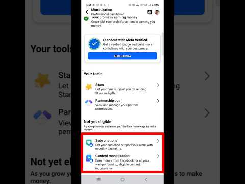 Facebook Update 2025 💰; Unlock Content Monetization Tools #trending #sorts #shorts #shortvideo