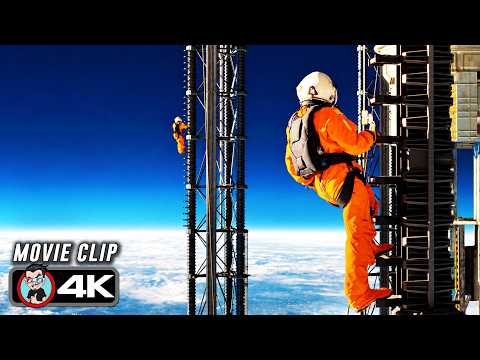 Falling From The Edge Of Space | AD ASTRA (2019) Movie CLIP 4K
