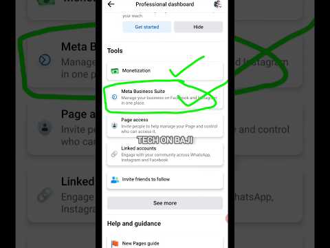 fecebook meta business Suite Setup | instagram in one app | #shorts #shortsfeed