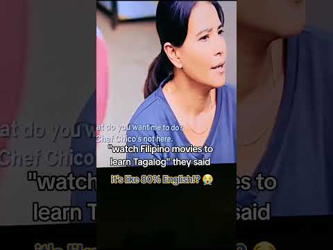 Filipino movies speaking English? 🤔🇵🇭