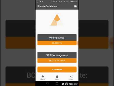 FREE BITCOIN CASH MINER ANDROID WITH LINK