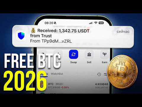Free BTC is Still Possible in 2026? Best Legit Ways to Earn Free Bitcoin Fast (USA Guide)