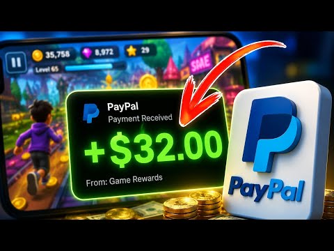 Free PayPal Money 2026: Earn $32/Day Playing Games (Live Proof)