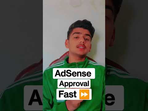 Get AdSense Approval Fast within 1 day #adsense #adsenceapproval #approval