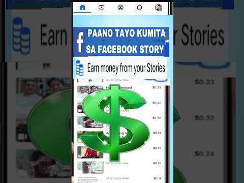 Good news.Earn money in Facebook Story 2024