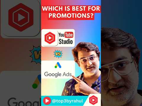 Google Ads vs YouTube Studio – Best Way to Promote Your YouTube Videos!