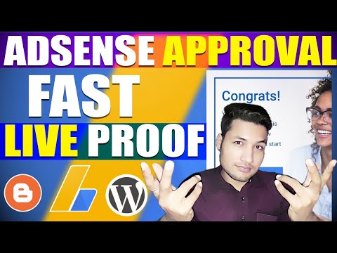 Google AdSense Fast Approval in 7 Day With live Proof | How to Get Google AdSense Approval